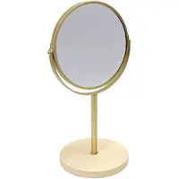 Douceur d'intérieur Kosmetikspiegel beidseitig ORIA, Ø 17 cm