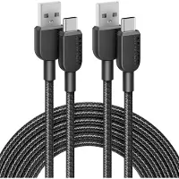 Anker USB auf USB C Kabel Nylon geflochten [2 Stück 3m]