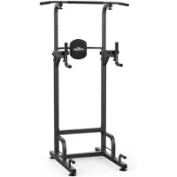 Merkloos Klimmzugstange für Power Tower – 180 kg – 9 Höhen – Freistehend
