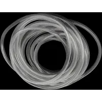 Markenlos Dailygoods- Kunststoffschlauch 6 Meter - Lebensmittelechtes PVC Schlauch - Flexibel - Transparent - 2mm ID x 4mm OD - Stoßfest