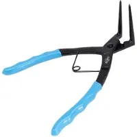 Quatros SATRA | Sprengringzange, 165 mm, 90 Grad Spitze, für Innensprengringe, Seegering-Zange, Rutschhemmend