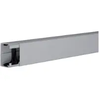 Hager LF4006007030 Leitungsführungskanal aus PVC LF 40x60mm steingrau - 2 Meter