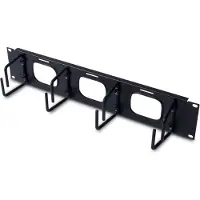 APC AR8428 Horizontaler Kabelmanager 2 HE mit Durchführöffnungen