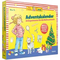 Franzis 67207 Meine Freundin Conni Adventskalender 24 Experimente für die Weihnachtszeit für Kinder ab 5 Jahren