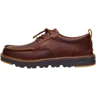 HEY DUDE Herren Schuhe, Modell 45650 Flint Moccasin, Leder, Farbe: 2OC Partridge, mehrfarbig