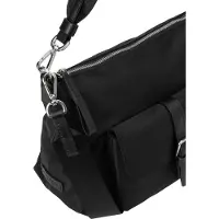 Marc O'Polo Handtasche Umhängetasche Caren Hobo Bag Black schwarz