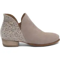 MACIEJKA Damen Winter Stiefeletten Beige Naturleder Schlüpfschuhe 4091W05005XXA