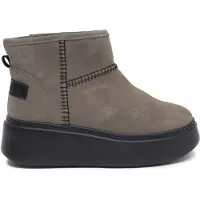 MACIEJKA Damen Winter Stiefeletten aus Naturleder Braun zum Schlüpfen Modell 6257W03004XXA