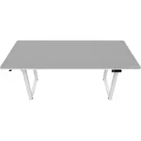 Cougar Gaming Schreibtisch E-Grav 180, Weiß, Gerade, Rechteckige Form, Karbonfaser, Gaming, Weiß, 730 - 1180 mm