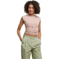 Urban Classics Damen Hose Ladies Wide Leg Pants, extra Lange Damen Hose mit weit