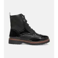 s.Oliver Schnürstiefel Schwarz