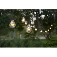 Star Trading System LED 'Lichterkette 5m 10 Birnen' warmweiß