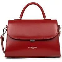 LANCASTER PARIS Suave Even Umhängetasche mit Verschluss Karmin