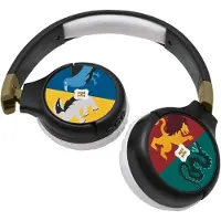 Lexibook 2-in-1 Bluetooth & Kabel Kopfhörer Harry Potter für Kinder und Jugendliche, Stereo, faltbar, verstellbar, kindersicher, Mikrofon, wiederaufladbar