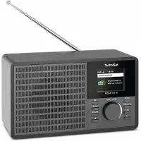 Technisat Digitalradio Viola 305 Ir mit DAB+, UKW, Internetradio, Bluetooth, dimmbarem TFT-Farbdisplay und Wecker