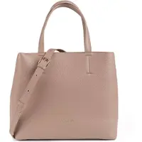 Vivisence Handtasche Damen Verstellbarer Schultergurt Alltag Komfort, Beige,Einh