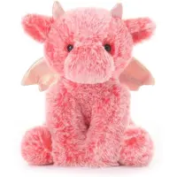 Merkloos Plüschtier Drache für Kinder und Babys, 20 cm