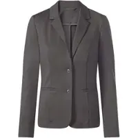 Witt Jerseyblazer "Jersey-Blazer Jerseyblazer in Interlock-Qualität", Damen, Gr. 44, grau (anthrazit), Interlock, , Modisch, Blazer Jerseyblazer