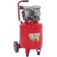 Geotech S-AC50V-8-10 Ölfreier Elektro-Kompressor 1-PS-Motor 50 Liter Vertikal Leise