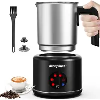 OEM Milchaufschäumer Edelstahl 6-in-1 250/500 ml schwarz