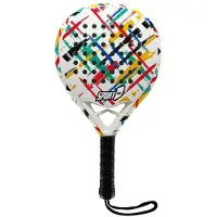 Merkloos Solidchoice – Padel-Schläger aus 100 % Carbon, geeignet für fortgeschrittene Spieler
