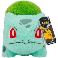 Nintendo Pokémon PKW4208 Bisasam Cuddly Plüsch – 20 cm weiches, Flauschiges Plüschtier mi
