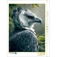 CALVENDO Puzzle Harpyie - Kraftvoller Blick | 1000 Teile Lege-Größe 64 × 48 cm Foto-Puzzle für glückliche Stunden
