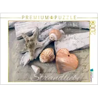 CALVENDO Puzzle Strandliebe | 2000 Teile Lege-Größe 90 × 67 cm Foto-Puzzle für glückliche Stunden