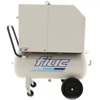Fiac Silent AB90/360M Einphasen-Elektroluftkompressor mit Riemenantrieb 3-PS-Motor 90 Liter