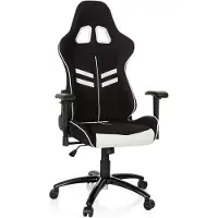 Dripio Chefsessel ergonomisch, höhenverstellbar, schwarz/weiß