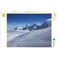 CALVENDO Puzzle Skiwetter | 500 Teile Lege-Größe 48 × 36 cm Foto-Puzzle für Erwachsene