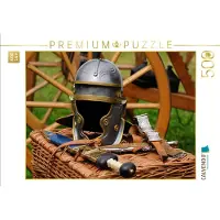 CALVENDO Puzzle Ritterhelm | 500 Teile Lege-Größe 48 × 36 cm Foto-Puzzle für Erwachsene