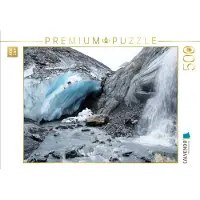 CALVENDO Puzzle Worthington-Gletscher | 500 Teile Lege-Größe 48 × 36 cm Foto-Puzzle für Erwachsene