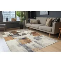 Obsession Teppich "Posh 300", orange (terrakotta), B:80cm H:12mm L:150cm, Polyester, Teppiche, Teppich, modernes Design, bedruckte Qualität, Wohnzimmer