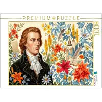 CALVENDO Puzzle Friedrich Schiller (1759–1805) | 1000 Teile Lege-Größe 64 × 48 cm Foto-Puzzle für glückliche Stunden