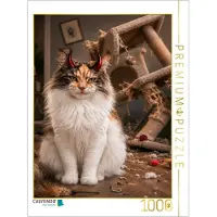 CALVENDO Puzzle Teufel Bella | 1000 Teile Lege-Größe 64 × 48 cm Foto-Puzzle für glückliche Stunden