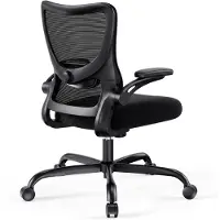 Dripio Ergonomischer Bürostuhl, 3D-PU-Armlehnen, Mesh, höhenverstellbar