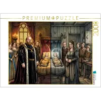 CALVENDO Puzzle Zwei Jungen leben in völlig verschiedenen Welten | 2000 Teile Lege-Größe 90 × 67 cm Foto-Puzzle für glückliche Stunden