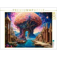 CALVENDO Puzzle Das Portal der Pilze: Die Evolution beschreitet neue, fantastische Wege. | 1000 Teile Lege-Größe 64 × 48 cm Foto-Puzzle für glückliche Stunden
