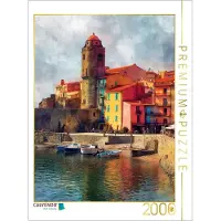 CALVENDO Puzzle Collioure, Frankreich | 2000 Teile Lege-Größe 90 × 67 cm Foto-Puzzle für glückliche Stunden
