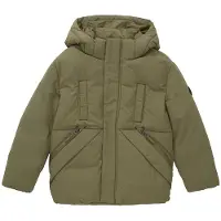 Tom Tailor Jungen Winter Parka mit Abnehmbarer Kapuze