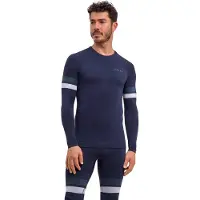 Falke Langarmshirt "Langarmshirt", Kinder, Gr. L, blau (space blau (6116)), Shirts Langarmshirt