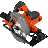 BLACKANDDECKER CS1550-QS, Holz, Schwarz, Orange, 19 cm, 5500 RPM, 6,6 cm, 5 cm