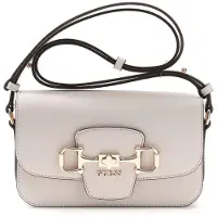 GUESS Umhängetasche Schultertasche Janie Convertible Xbody Flap Stone beige