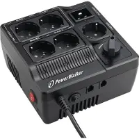 BlueWalker PowerWalker MBS, 6 AC-Ausgänge, C20-Koppler, 208-240 V, 10 A, Schwarz, Netzwerk