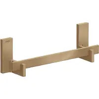 Hansgrohe AXOR UNIVERSAL Rectangular Haltestange, Länge 340mm, Metall, 42613140, Farbe: Brushed Bronze