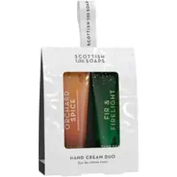 The Scottish Fine Soaps Company Orchard Spice & Fir & Firelight Geschenkset für die Hände 2x30 ml