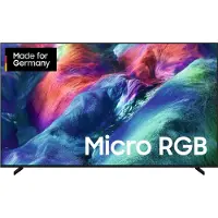 Samsung 85" Micro RGB R85H 4K Vision AI Smart TV (2026), 2,16 m (85"), 3840 x 2160 Pixel, Micro RGB, Smart-TV, WLAN, Schwarz, Titan