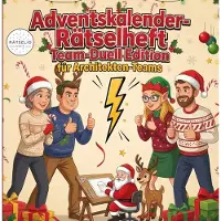 Sonstige Verlage Adventskalender-Rätselheft Duell für Architekt- und Planungsteams ab 4 Personen