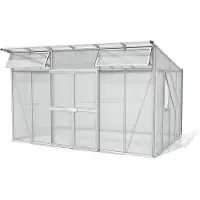 Pergart Vitavia Gewächshaus "Aura 11500" aluminium 11,5 m² 10 mm HKP